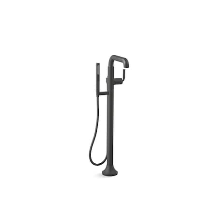 Kohler Tone Freestanding Bath Faucet Trim Matte Black K-T27424-4-BL